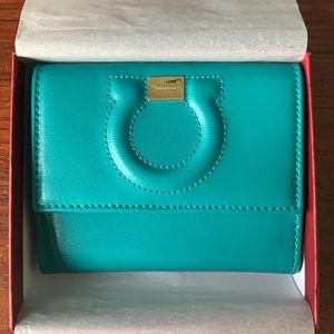 Salvatore Ferragamo Gancini NEW LIMITED FIND City French Wallet